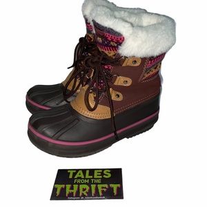 London Fog Little/Big Girls Tottenham Winter Boots